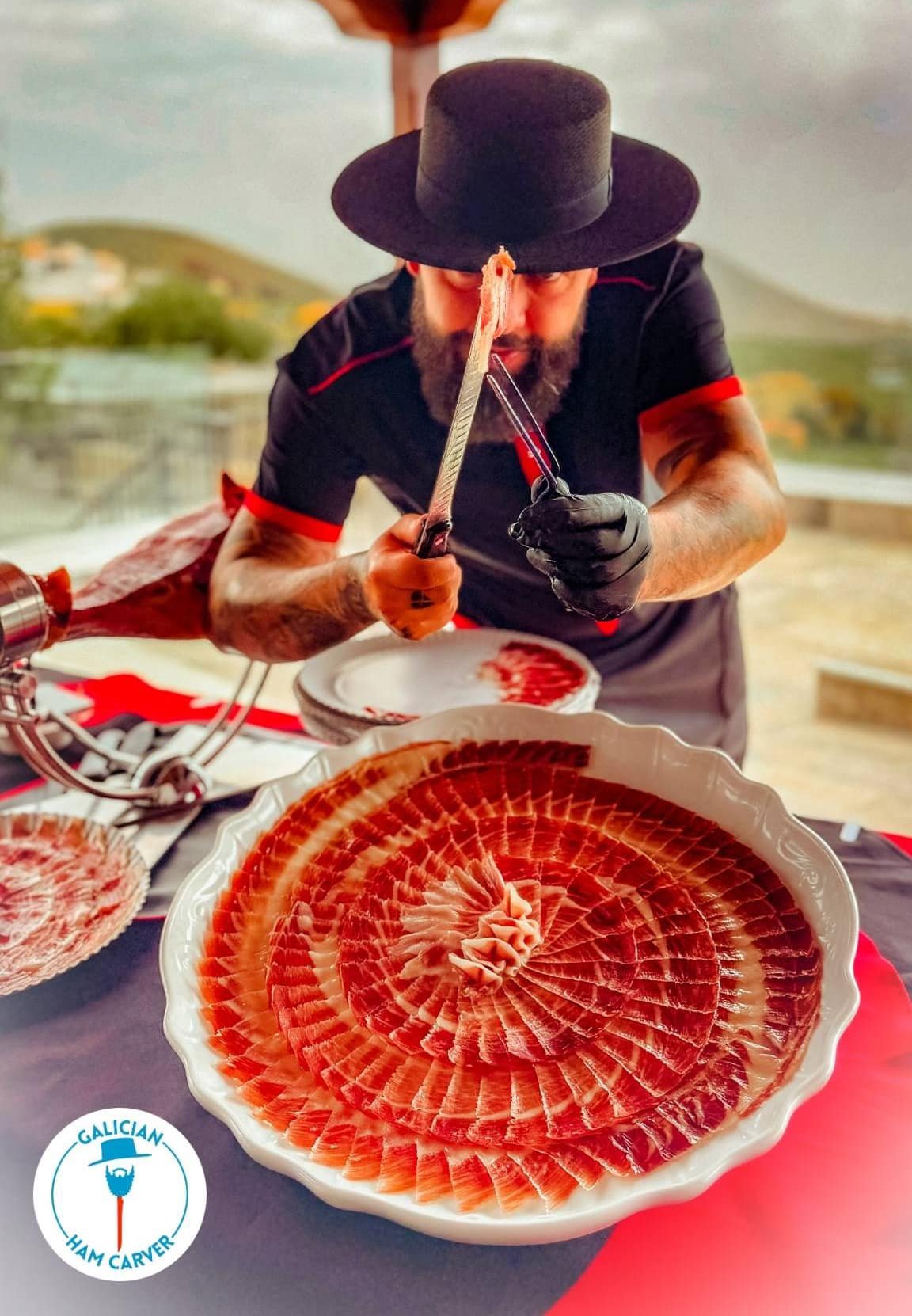 Cortador de jamón en Ciudad de México Cortador de jamón ibérico para bodas y eventos en Ciudad de México