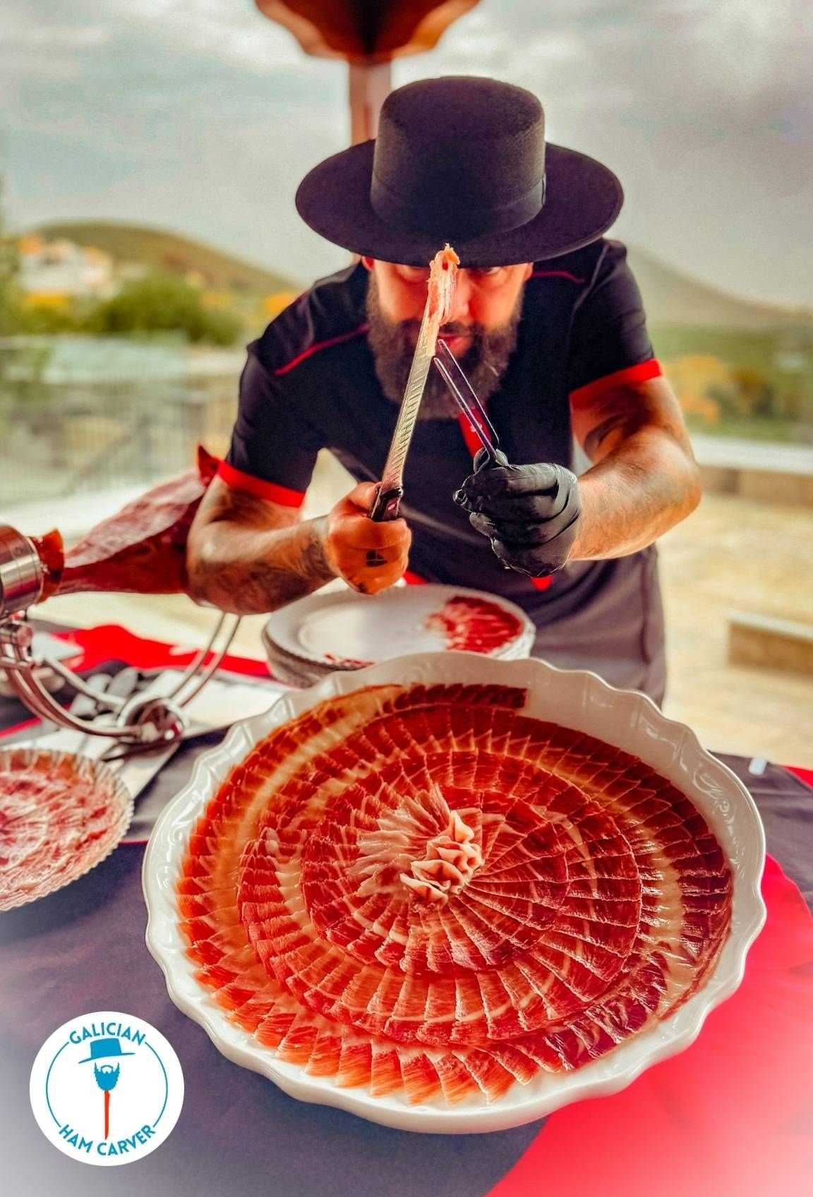 Corte profesional de jamón en San Andrés e Islas del Rosario Colombia