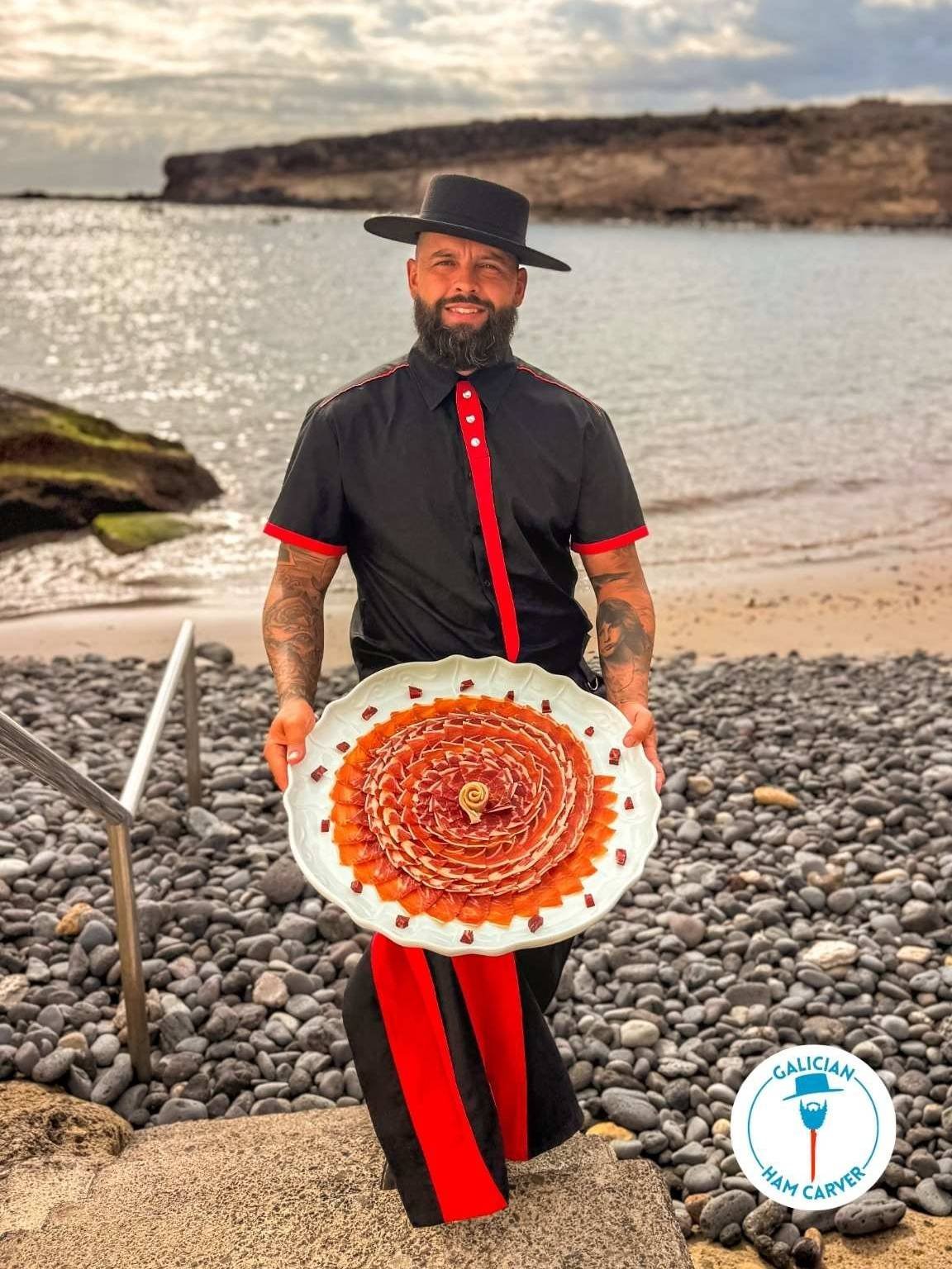 Cortador de jamón en Río de Janeiro Cortador de jamón para eventos en Río de Janeiro, Brasil